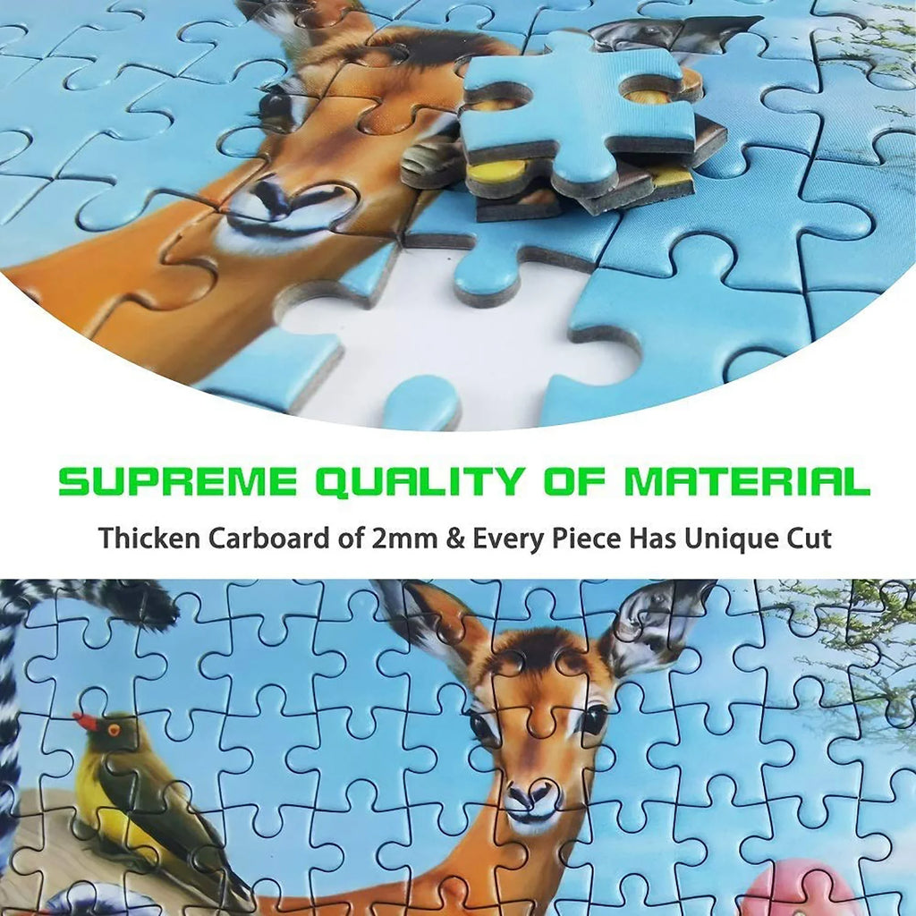 Puzzle Animaux d'Afrique — 1000 Pièces