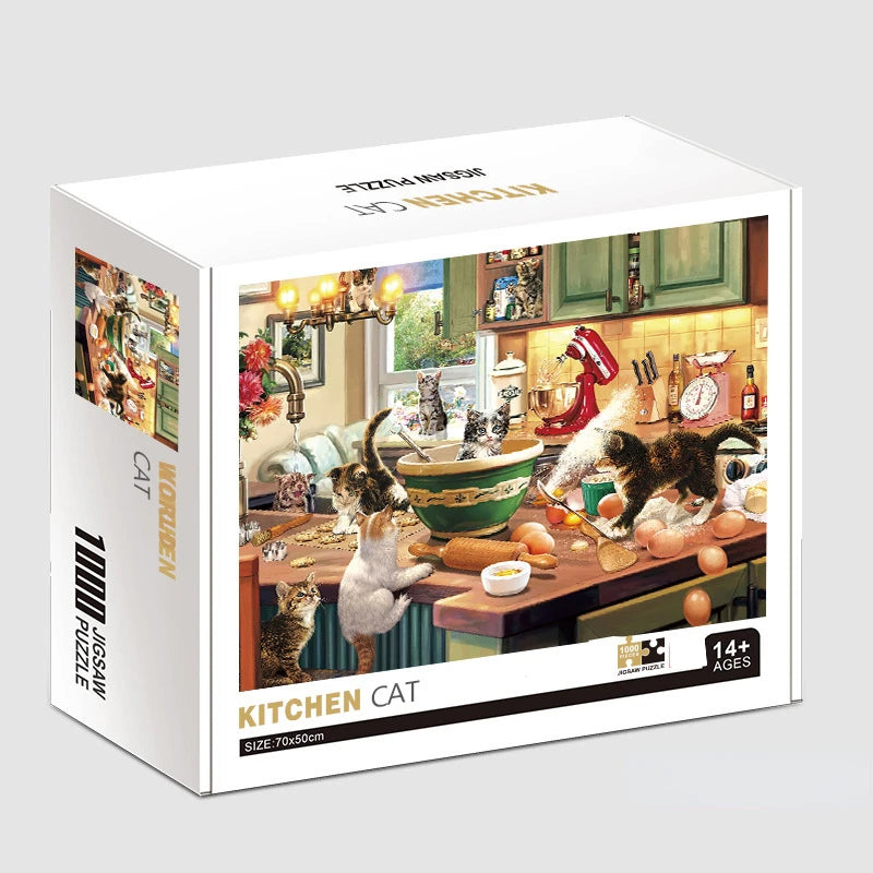 Puzzle Paysages & Chefs-d'Œuvre — 1000 Pièces