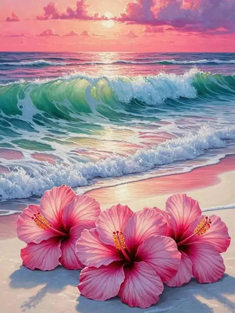 Diamond Painting Coucher de Soleil sur la Mer