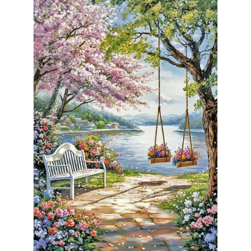 Peinture par Numéros Étal du Marché