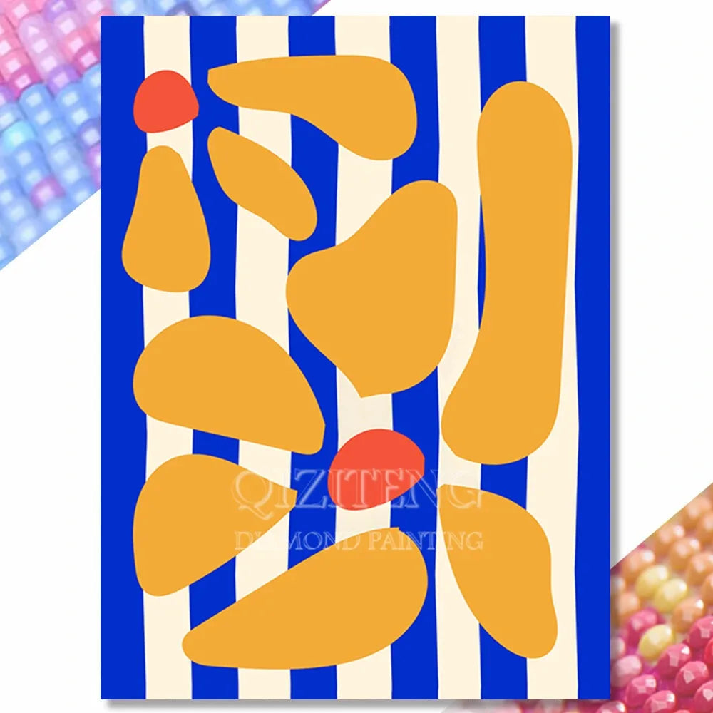 Diamond Painting Formes Abstraites