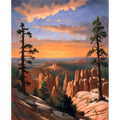 Peinture par Numéros Canyon au Couchant