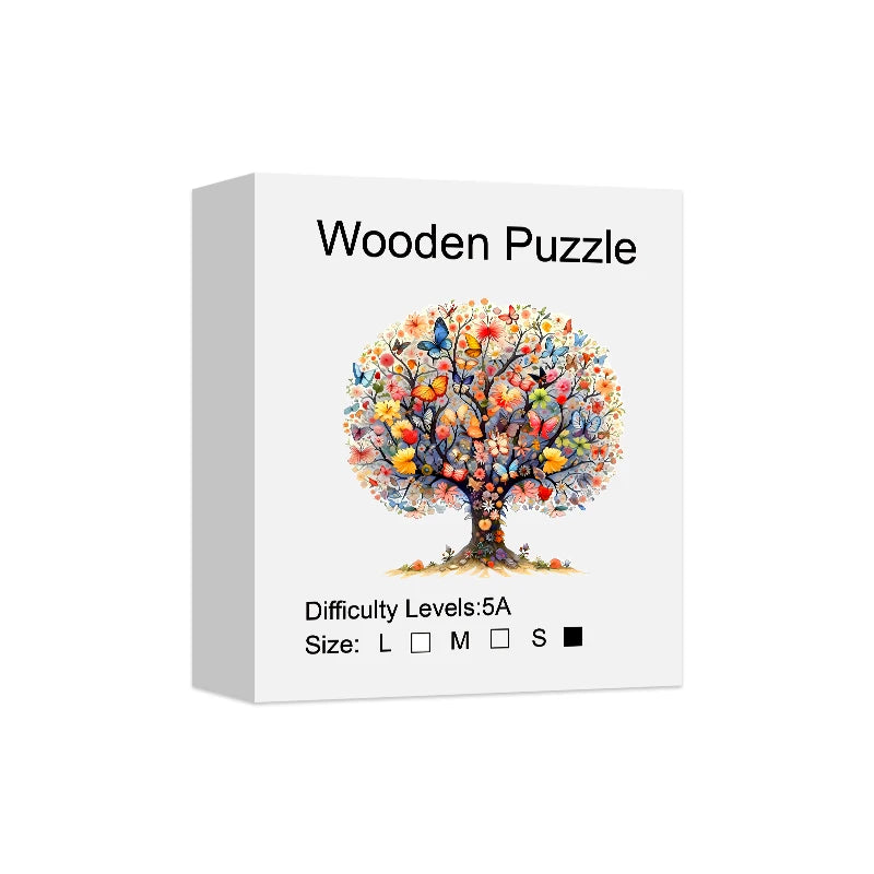 Puzzle en Bois Arbre de Vie