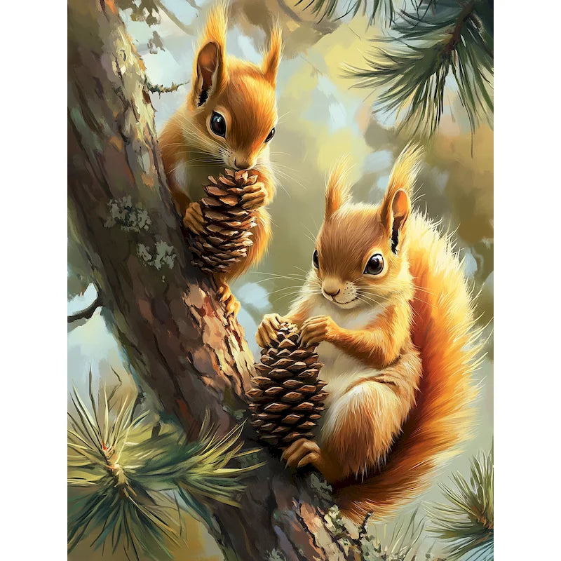 Peinture par Numéros Duo de Chatons