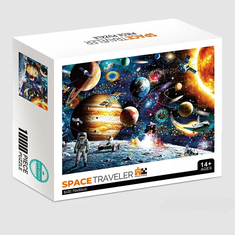 Puzzle Paysages & Chefs-d'Œuvre — 1000 Pièces