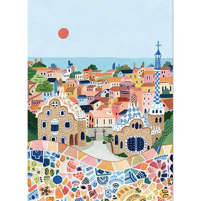 Peinture par Numéros Cinque Terre