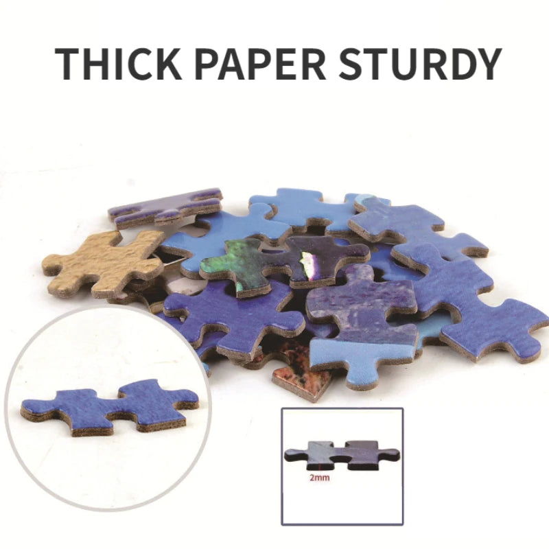 Puzzle Carte Ancienne — 1000 Pièces