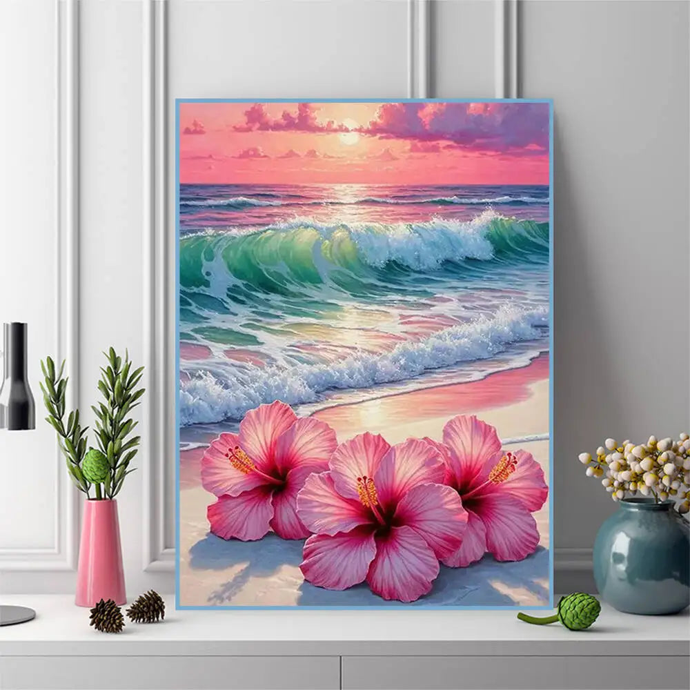 Diamond Painting Coucher de Soleil sur la Mer