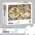 Puzzle Carte Ancienne — 1000 Pièces