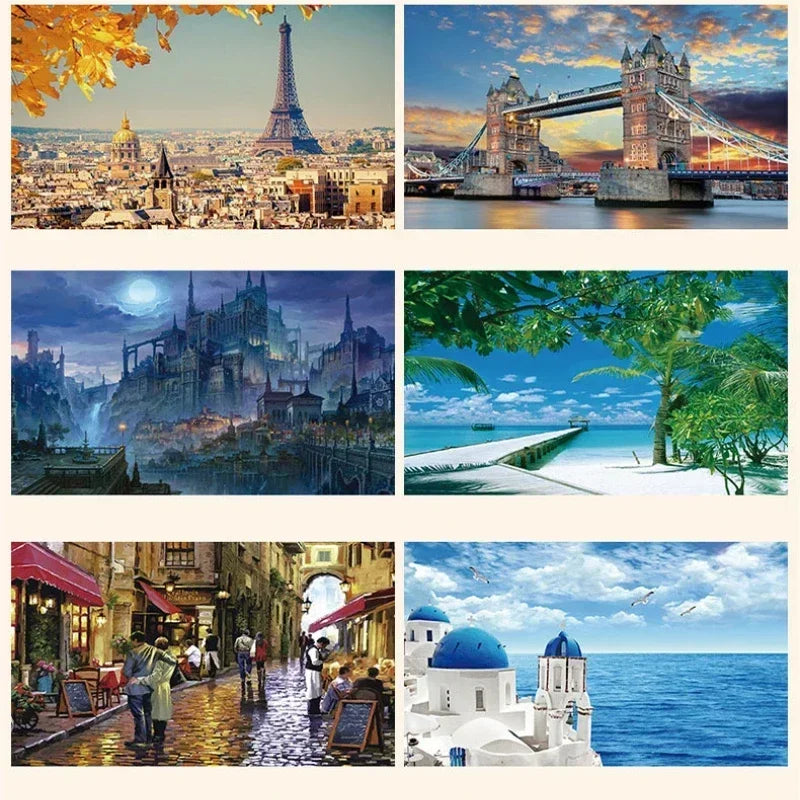 Puzzle Cottage au Jardin — 1000 Pièces