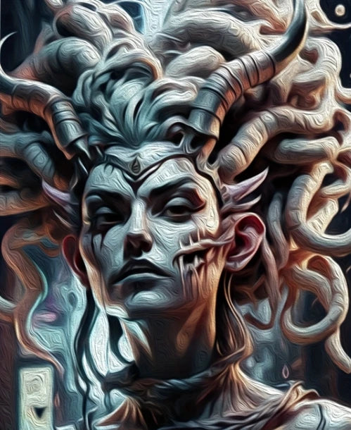 Peinture par Numéros La Gorgone