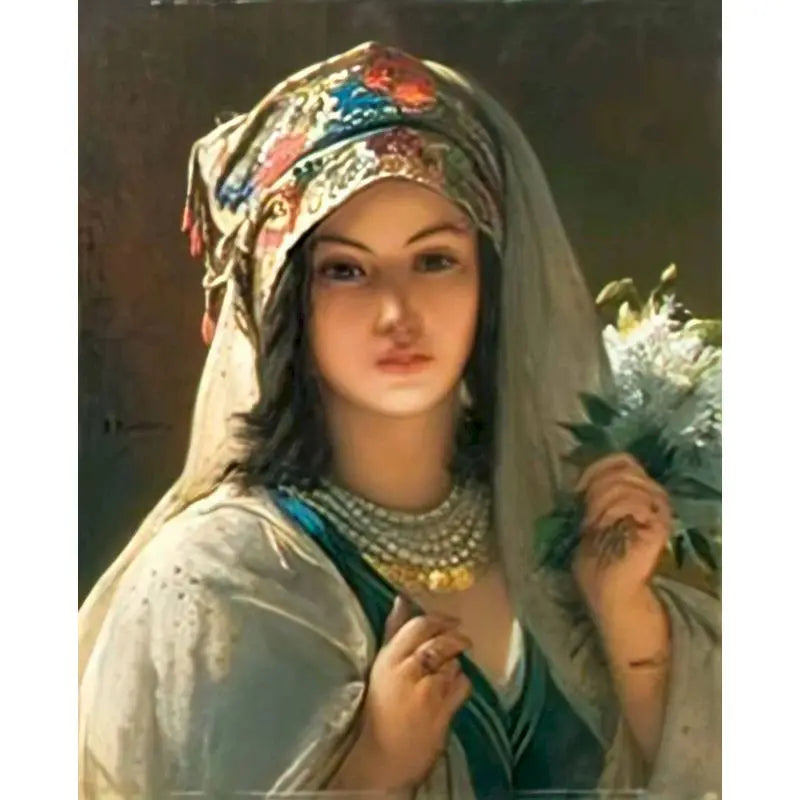 Peinture par Numéros Rousse Cubiste
