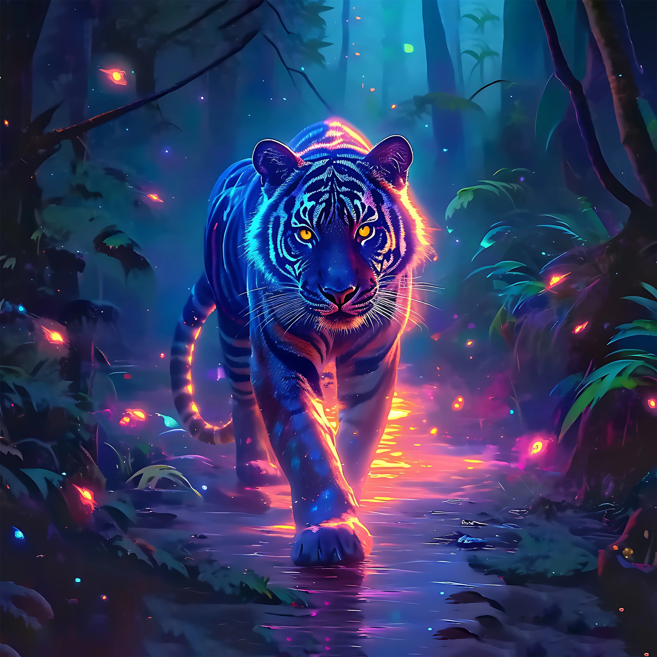 Puzzle en Bois Tigre
