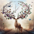 Puzzle Cerf Couronné — 1000 Pièces