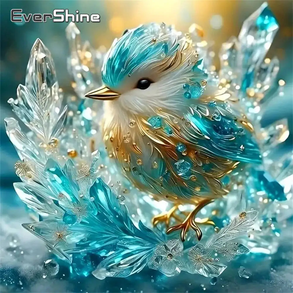 Diamond Painting Oiseau de Cristal