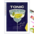 Diamond Painting Affiche Tonic