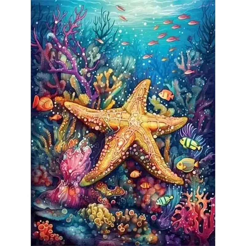 Peinture par Numéros Étoile de Mer
