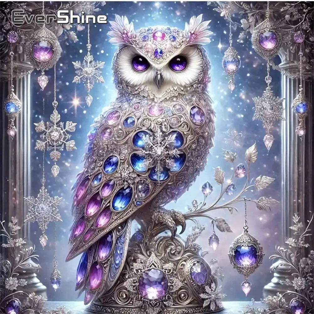 Diamond Painting Hibou