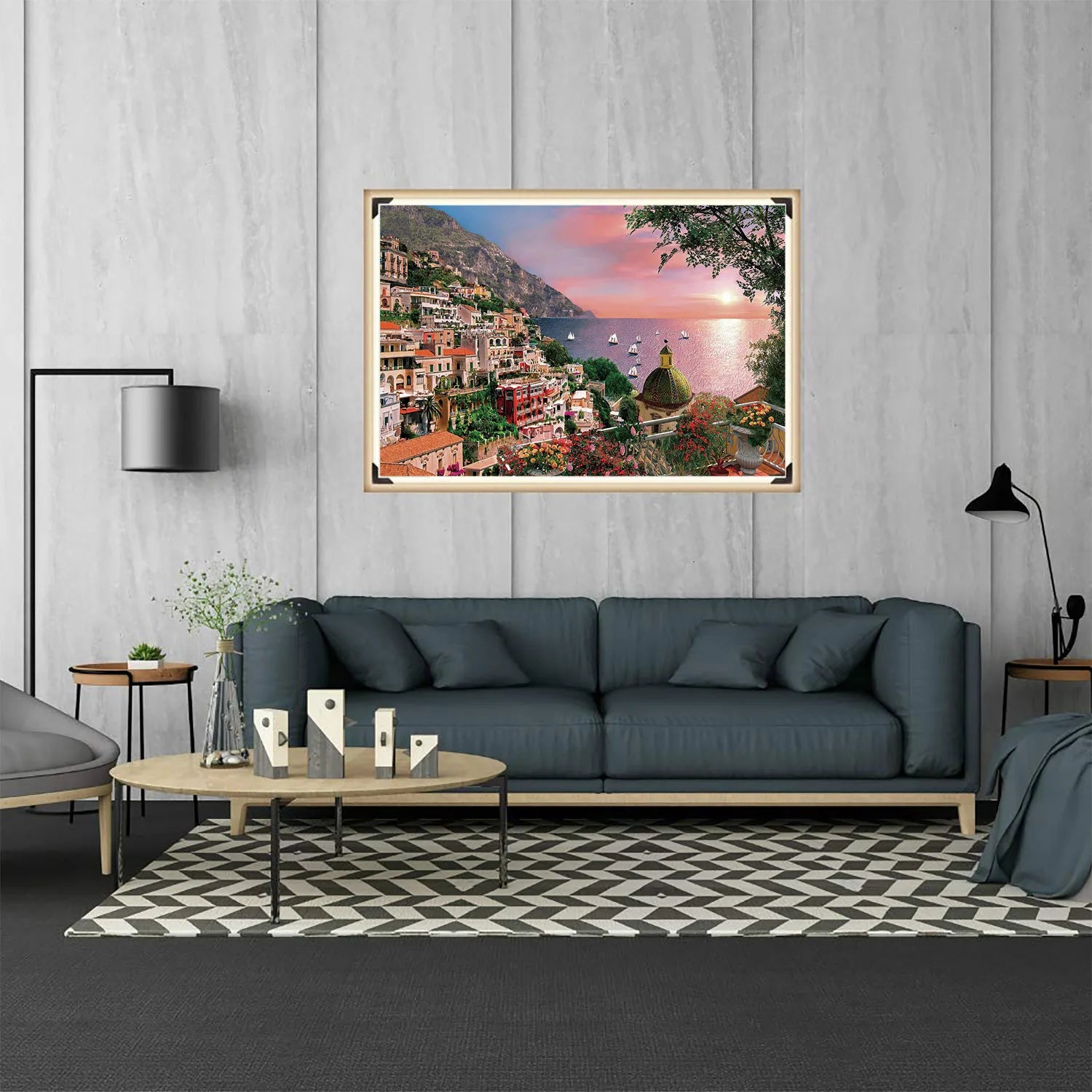 Puzzle Positano, Côte Amalfitaine — 1000 Pièces