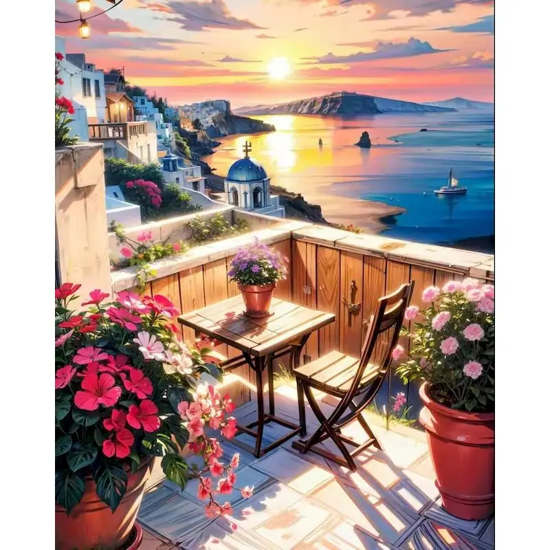 Peinture par Numéros Chapelle du Littoral