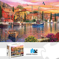 Puzzle Port de Pêche au Couchant — 1000 Pièces