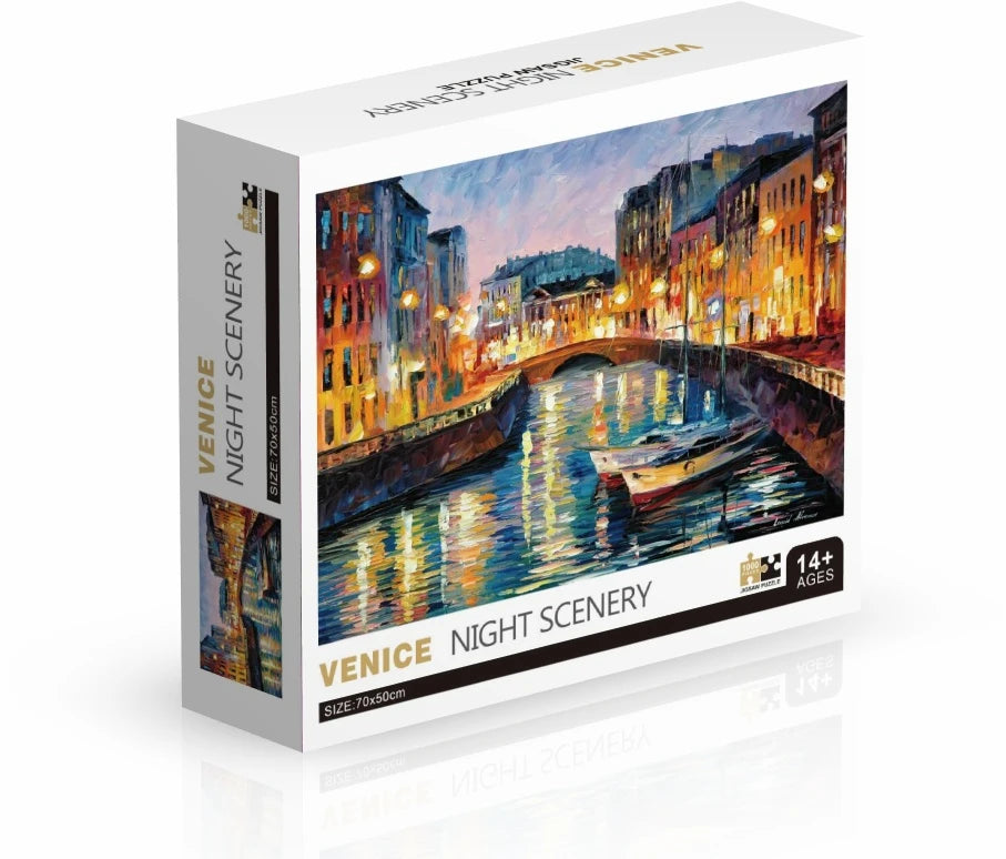 Puzzle Paysages & Chefs-d'Œuvre — 1000 Pièces