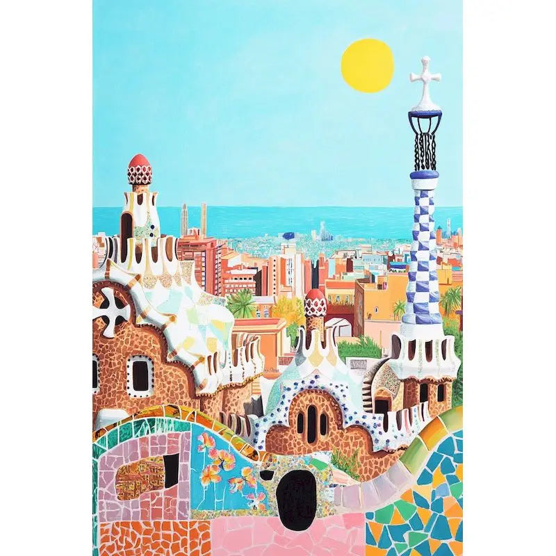 Peinture par Numéros Terrasse Blanche