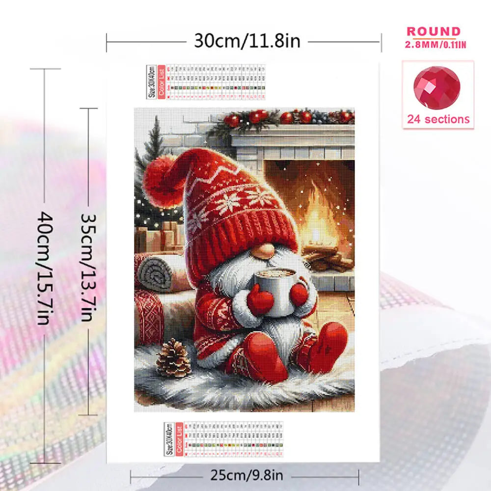 Diamond Painting Lutin de Noël