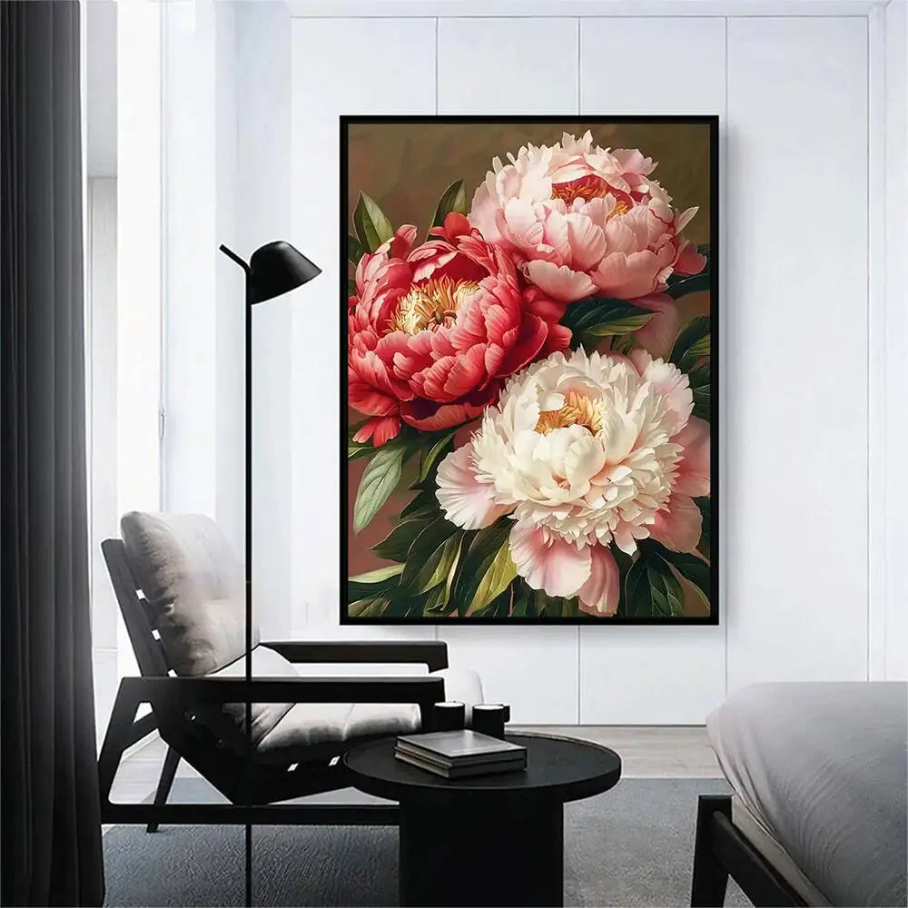 Diamond Painting Pivoines