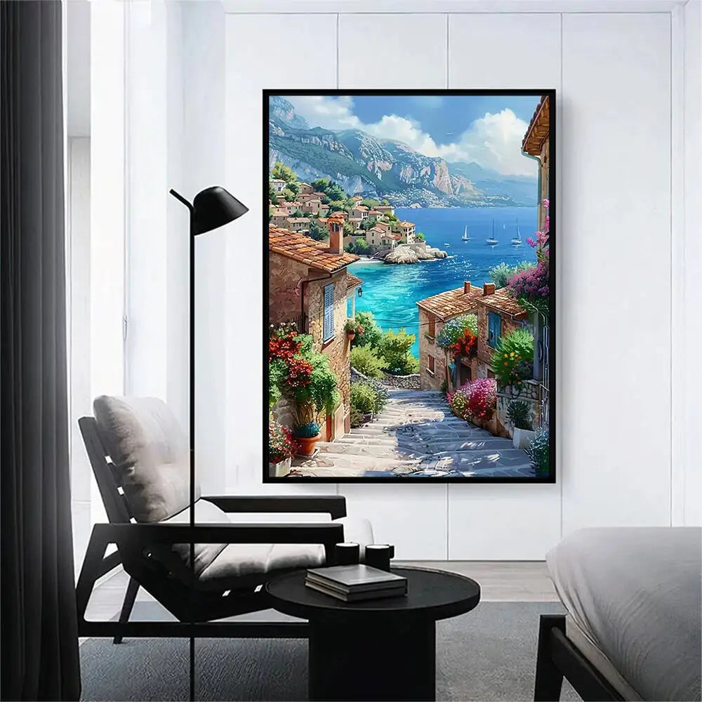 Diamond Painting Ruelle de Bord de Mer
