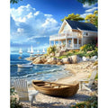 Peinture par Numéros Barque sur la Plage