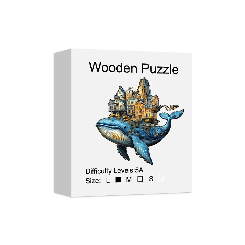 Puzzle en Bois Château des Baleines