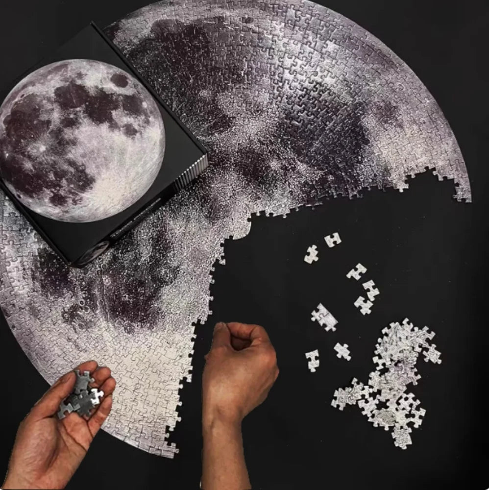 Puzzle Terre ou Lune — 1000 Pièces