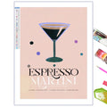 Diamond Painting Affiche Espresso Martini