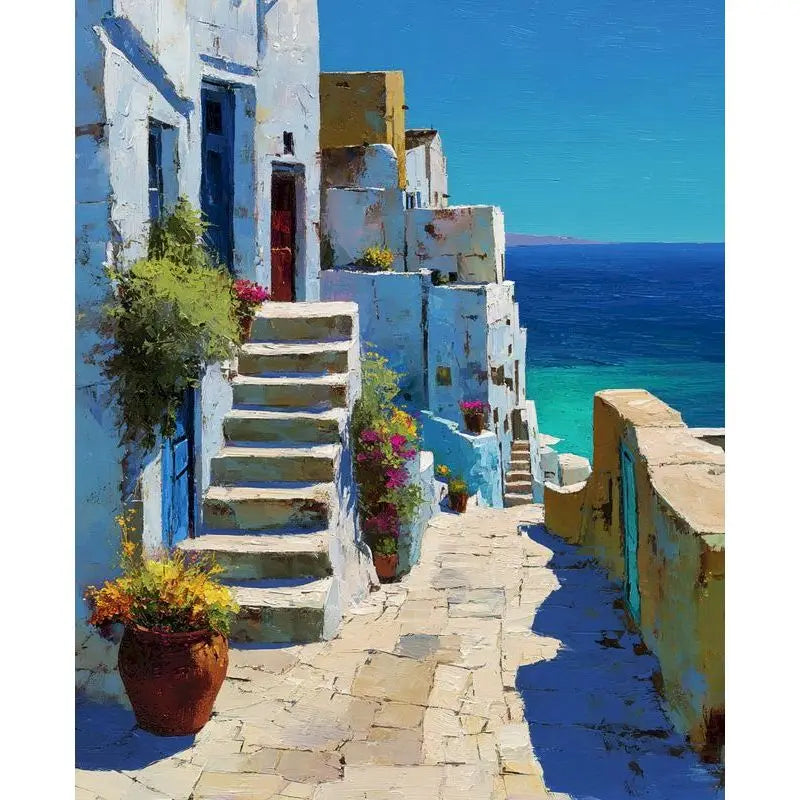 Peinture par Numéros Crique Turquoise