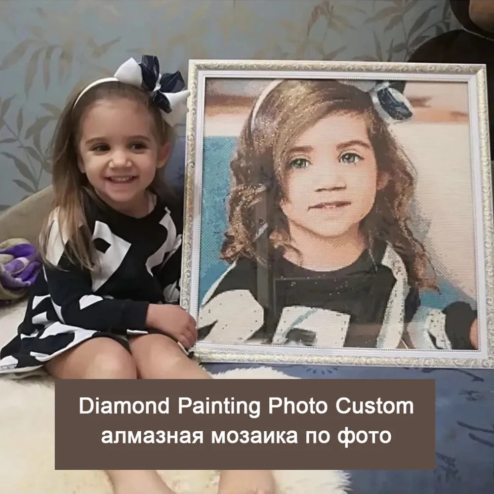 Diamond Painting Personnalisé — Votre Photo