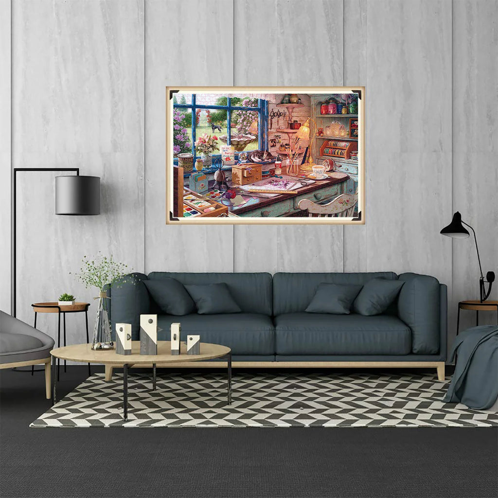 Puzzle L'Atelier de Couture — 1000 Pièces