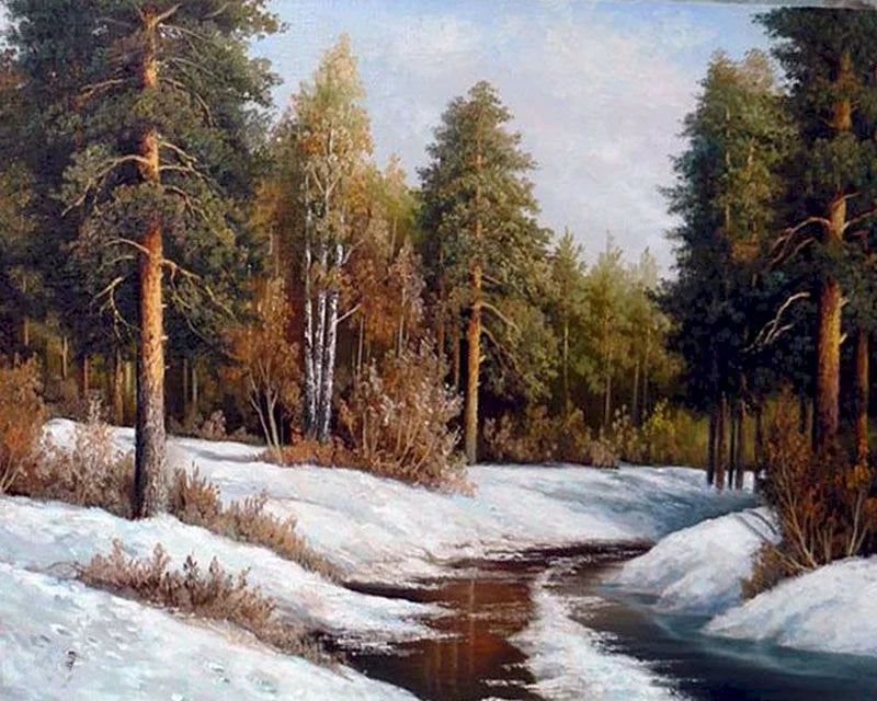 Peinture par Numéros Cottage Fleuri