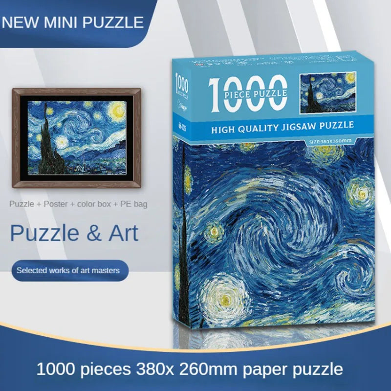 Puzzle Mini Nuit Étoilée — 1000 Pièces