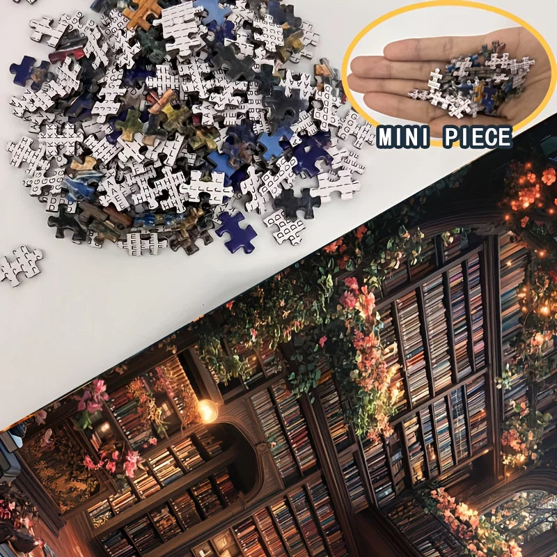 Puzzle Mini Bibliothèque de la Forêt — 1000 Pièces