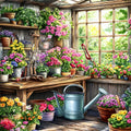 Diamond Painting Jardin Fleuri