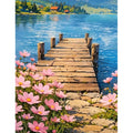 Peinture par Numéros Ponton Fleuri