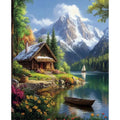 Peinture par Numéros Chalet du Lac