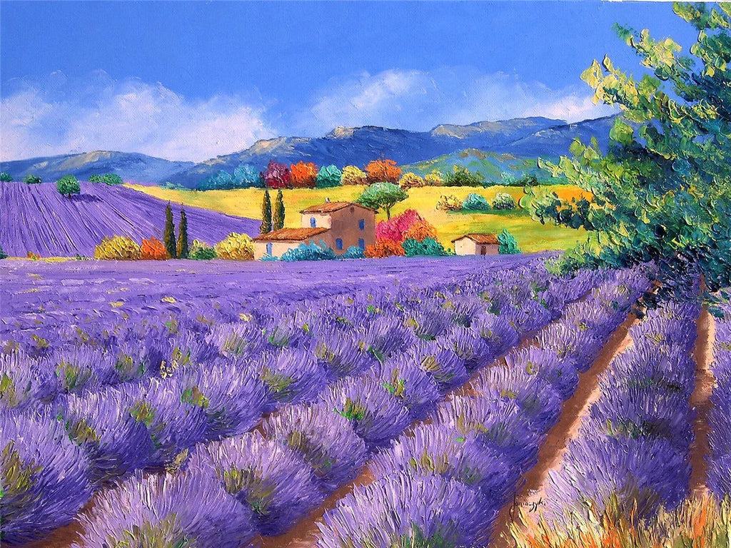 Puzzle Village au Crépuscule — 500 Pièces