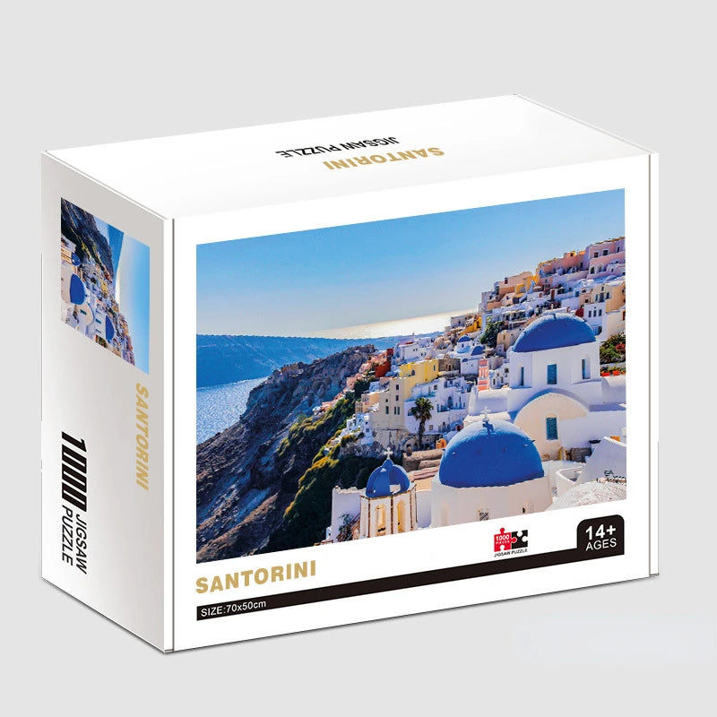 Puzzle Paysages & Chefs-d'Œuvre — 1000 Pièces