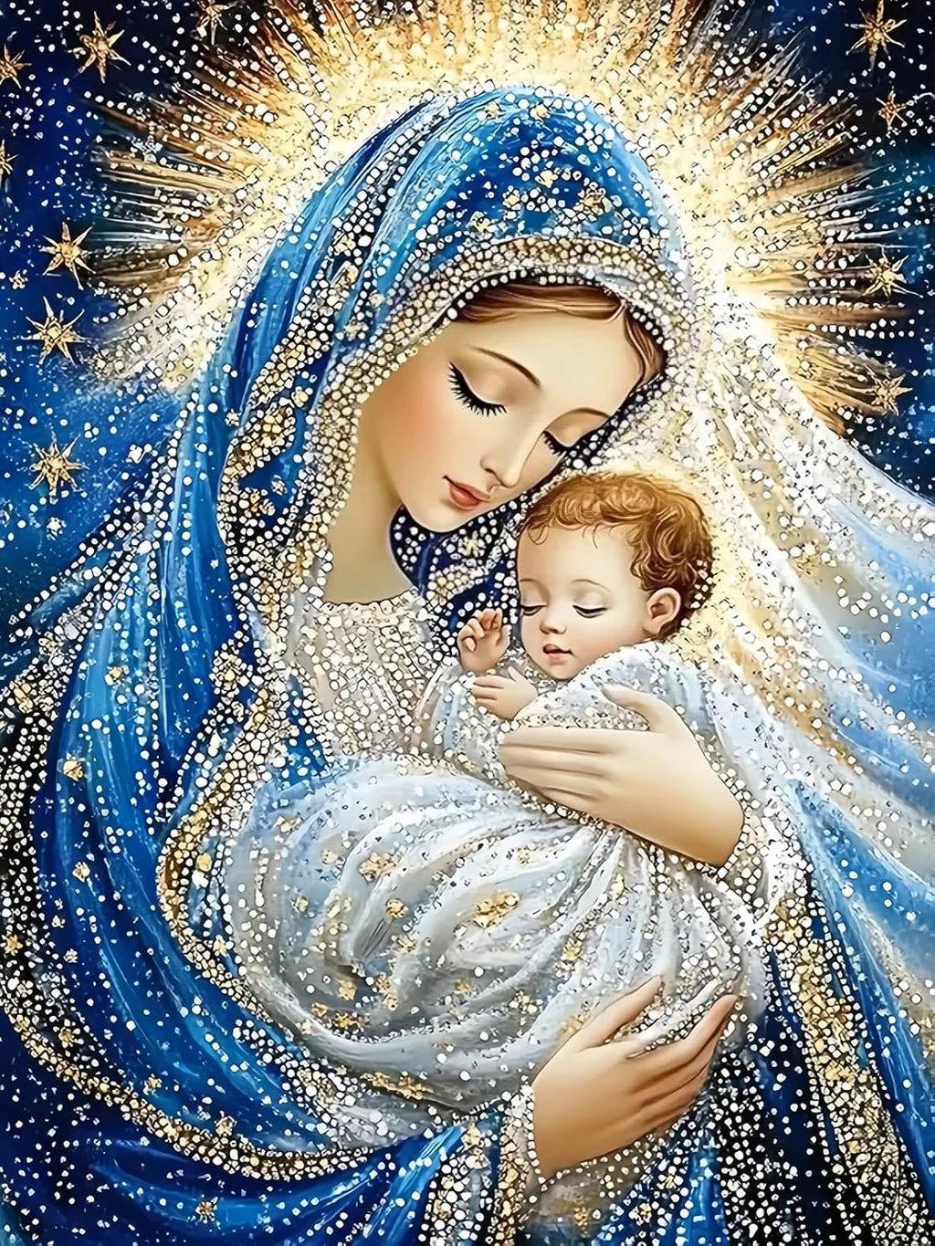 Diamond Painting Vierge à l'Enfant