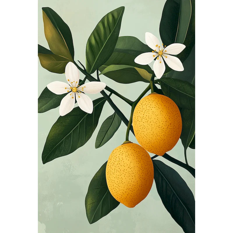 Peinture par Numéros Branche d'Oranger