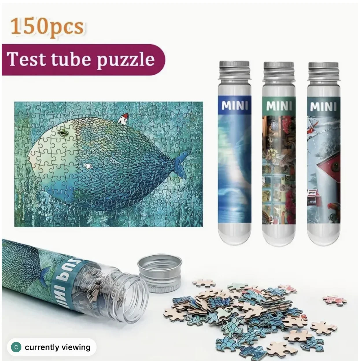 Puzzle Tube Œuvres & Motifs — 150 Pièces