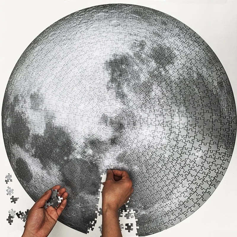 Puzzle Terre ou Lune — 1000 Pièces