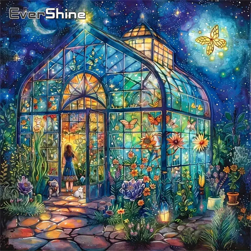 Diamond Painting Serre sous les Étoiles